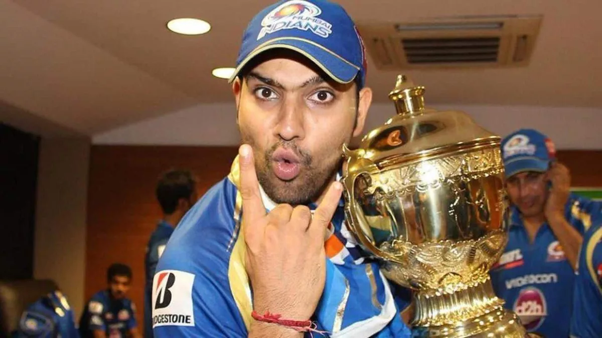 Rohit Sharma, IPL trophy, IPL 2013