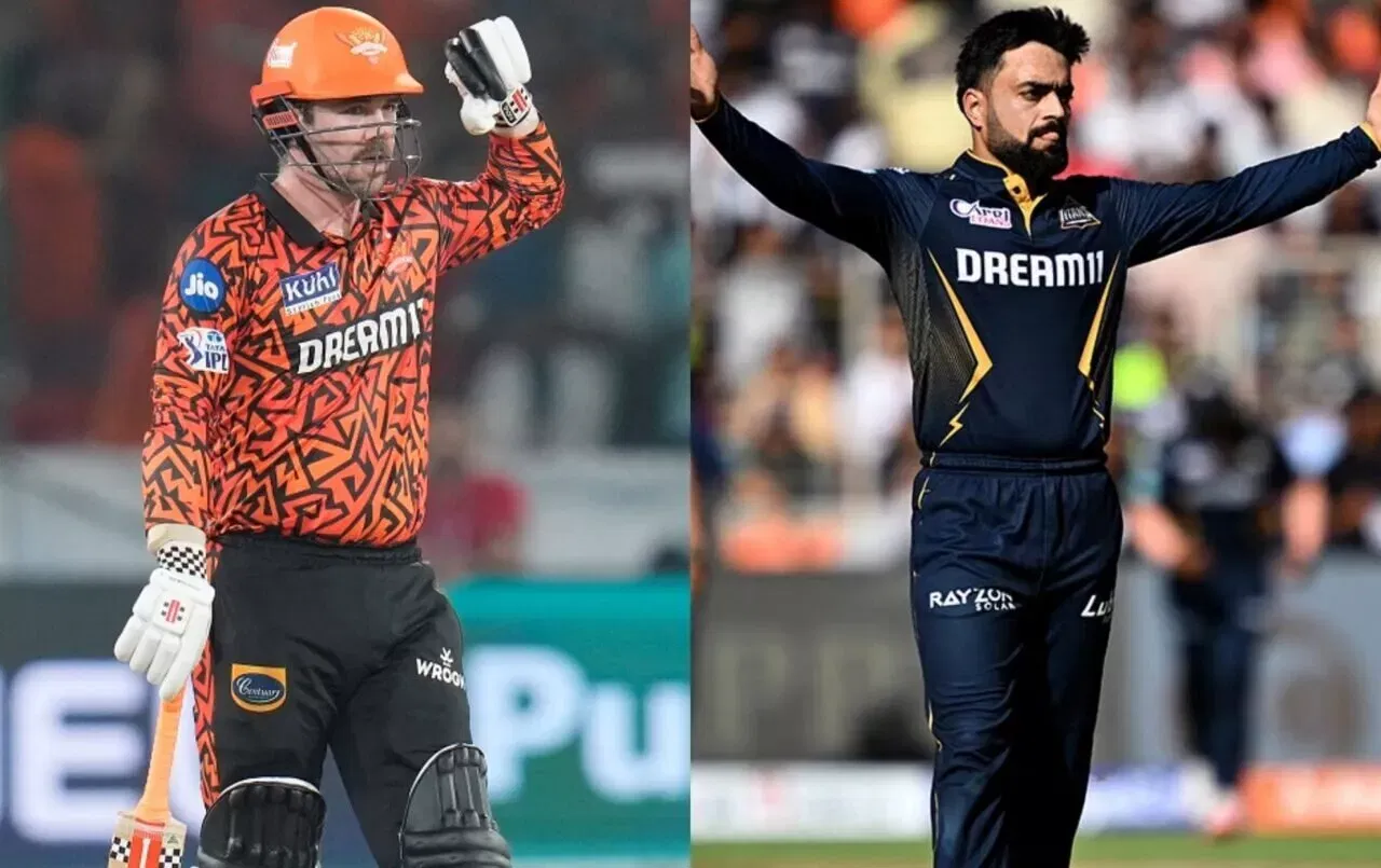 Travis Head, Rashid Khan, SRH vs GT, IPL 2024