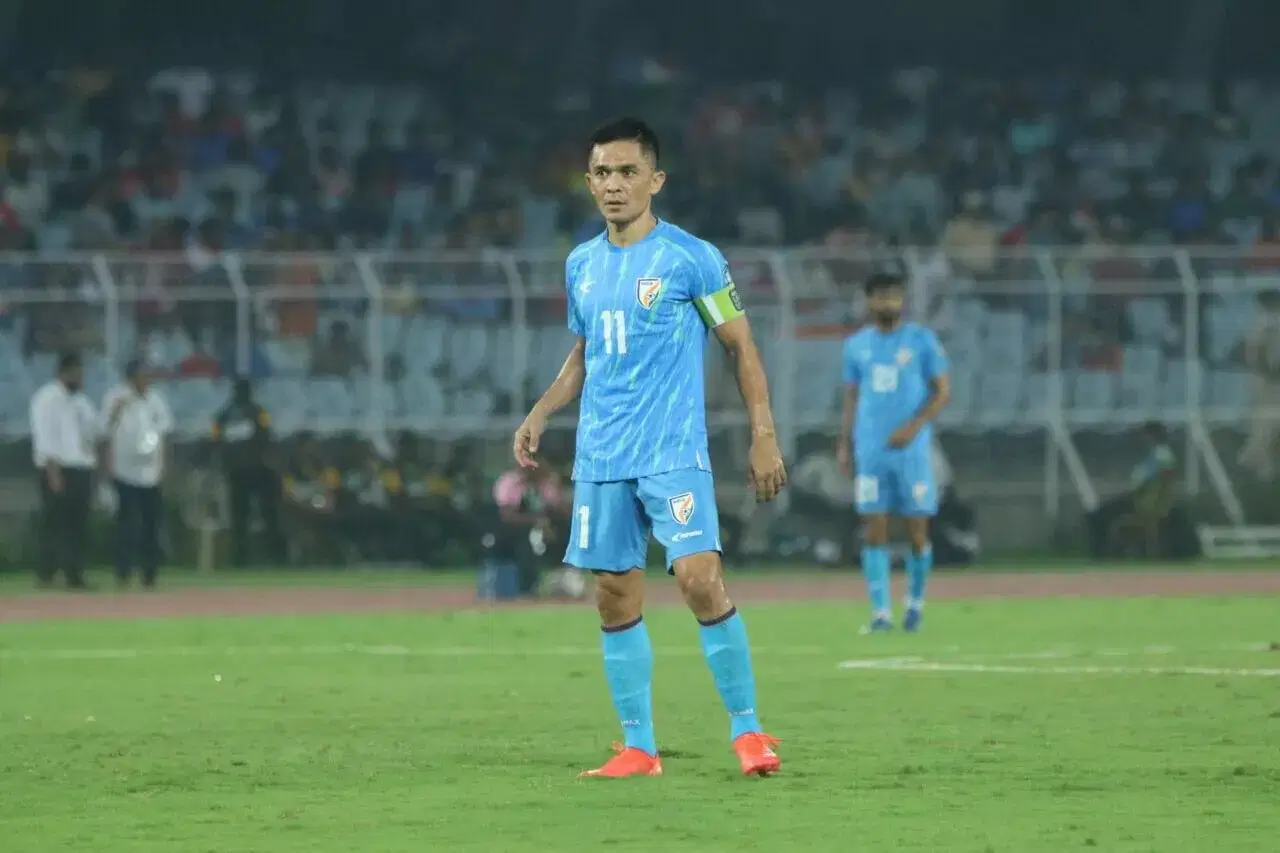 Sunil Chhetri da Índia