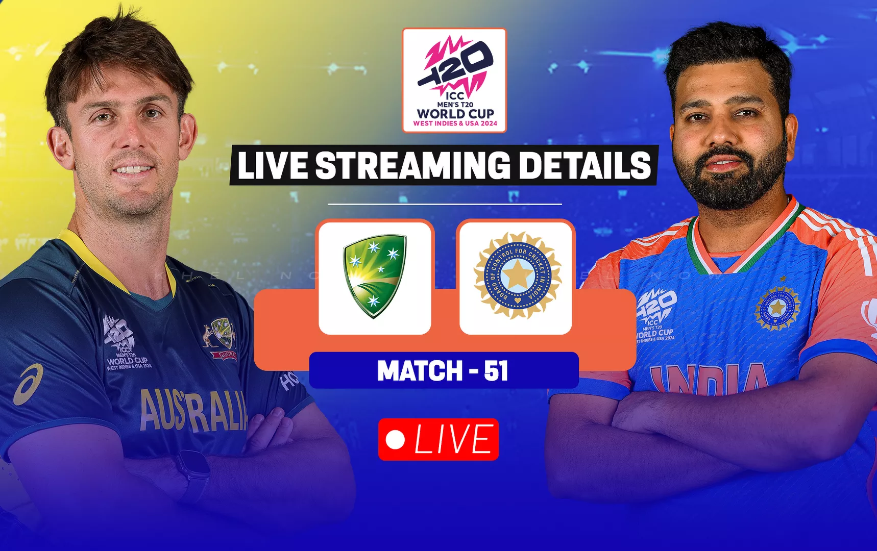 AUS vs IND: Live streaming details, when and where to watch match 51 of ...