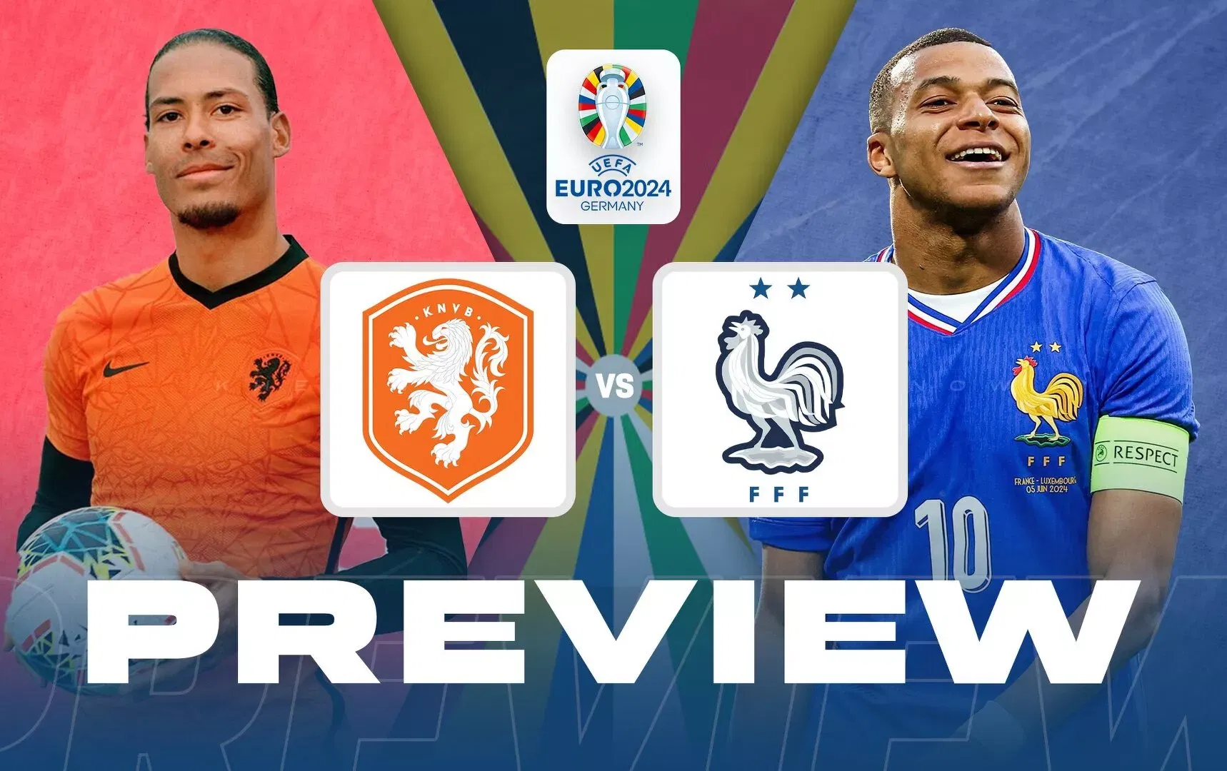 Netherlands vs France Predicted lineup, betting tips, odds, injury news, H2H, telecast UEFA