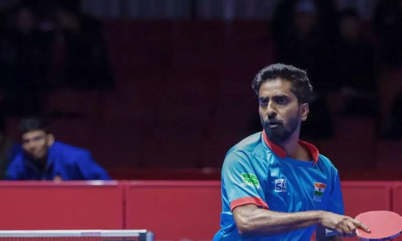 Sathiyan Gnanasekaran alleges unfair umpiring at WTT Contender Lagos