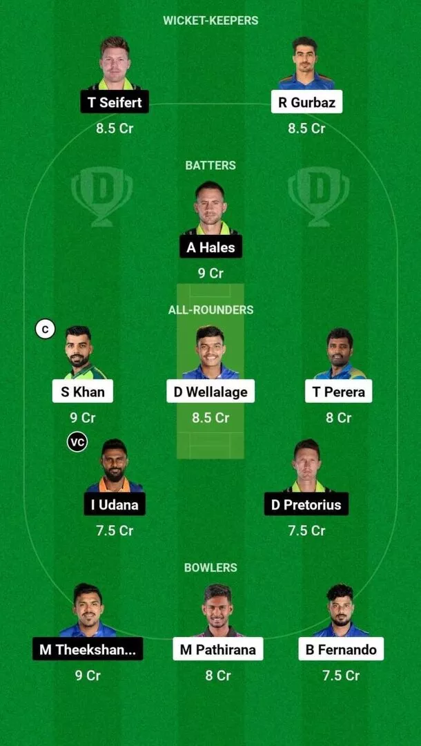 CS vs GM LPL 2024 Dream11 Team 1