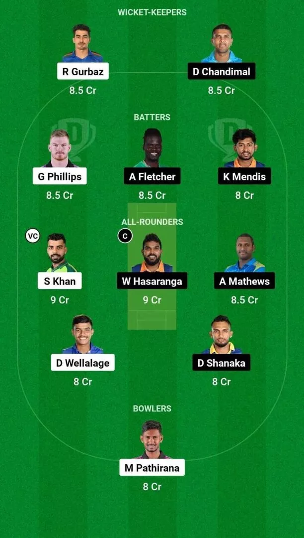 CS vs KFL LPL 2024 Dream11 Team 1