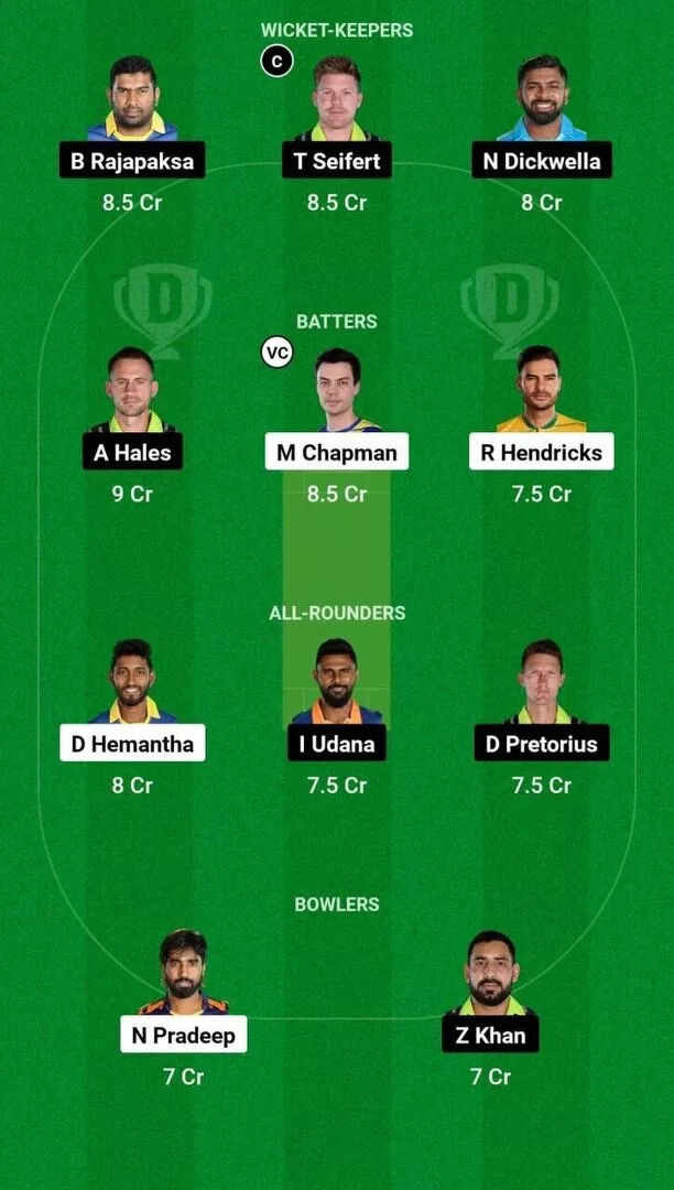 DS vs GM LPL 2024 Dream11 Team 2