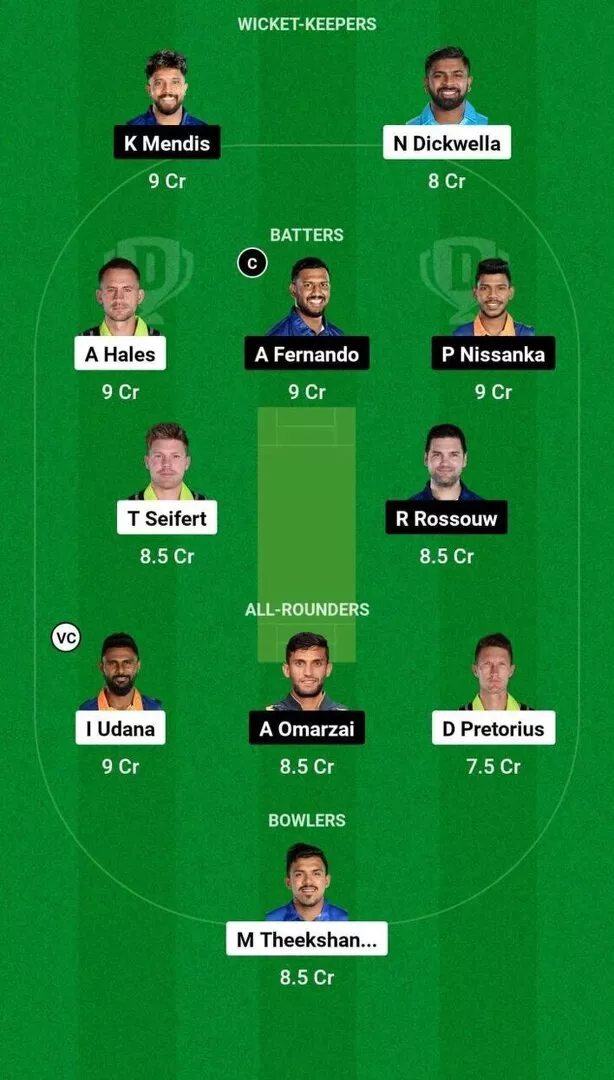 GM vs JK LPL 2024 Dream11 Team 1