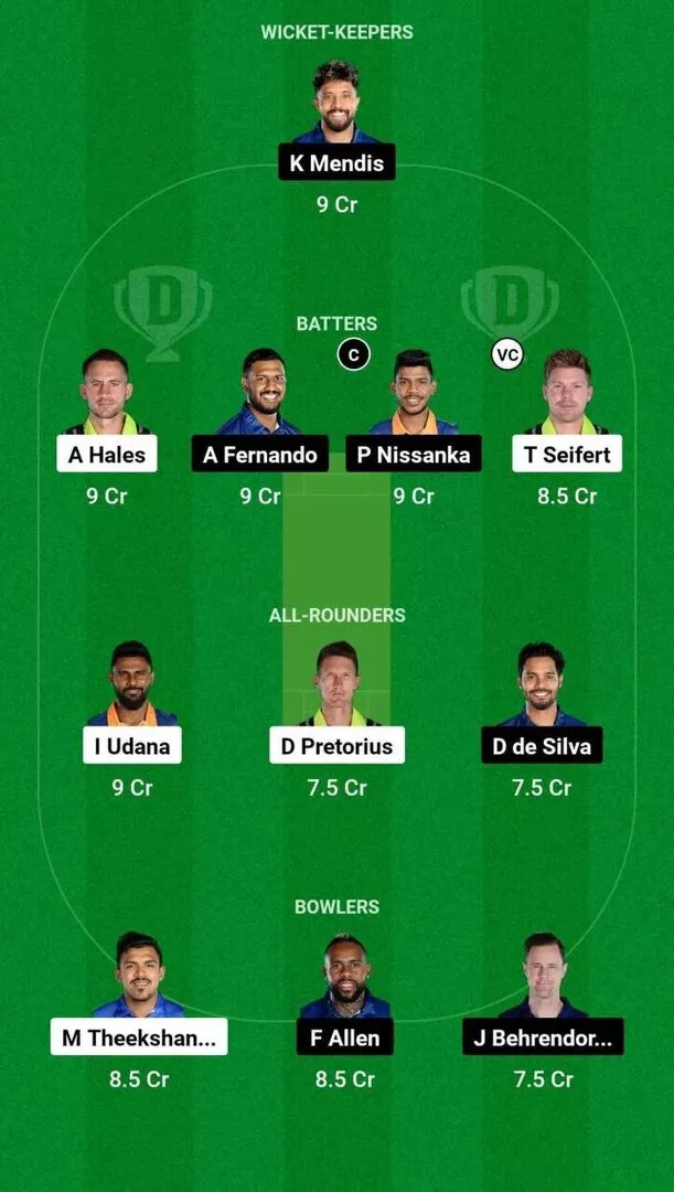 GM vs JK LPL 2024 Dream11 Team 2