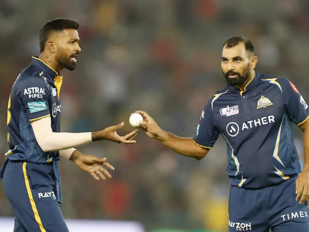 Hardik Pandya, Mohammed Shami