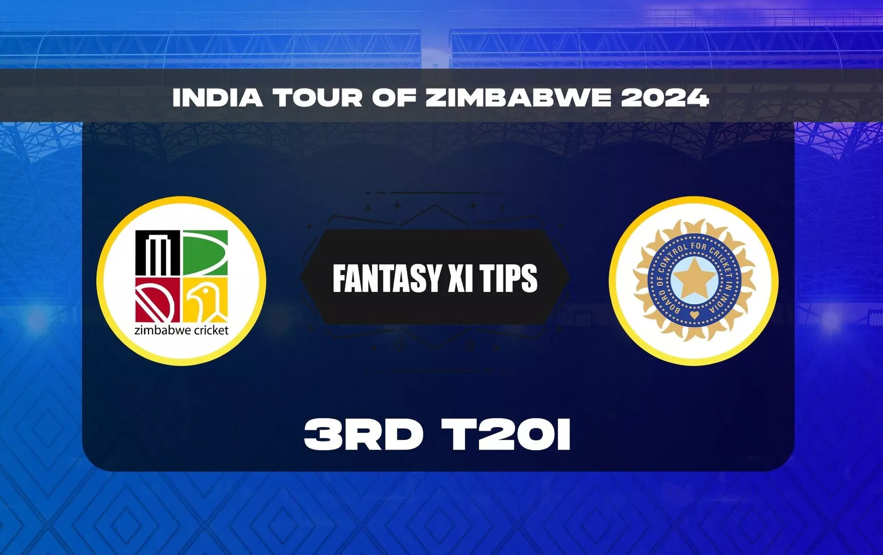 Ind Vs Zim Dream11 Prediction Today Match 3rd T20i Indias Tour Of Zimbabwe 2024 9757