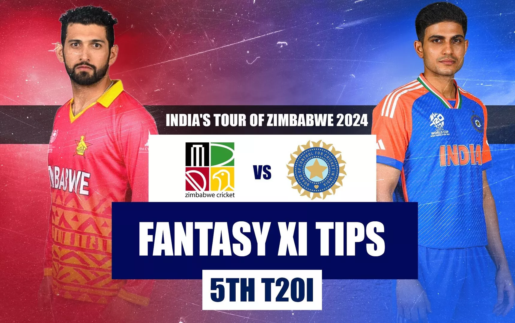 IND vs ZIM Dream11 Prediction, Dream11 Playing XI, Today Match 5th T20I