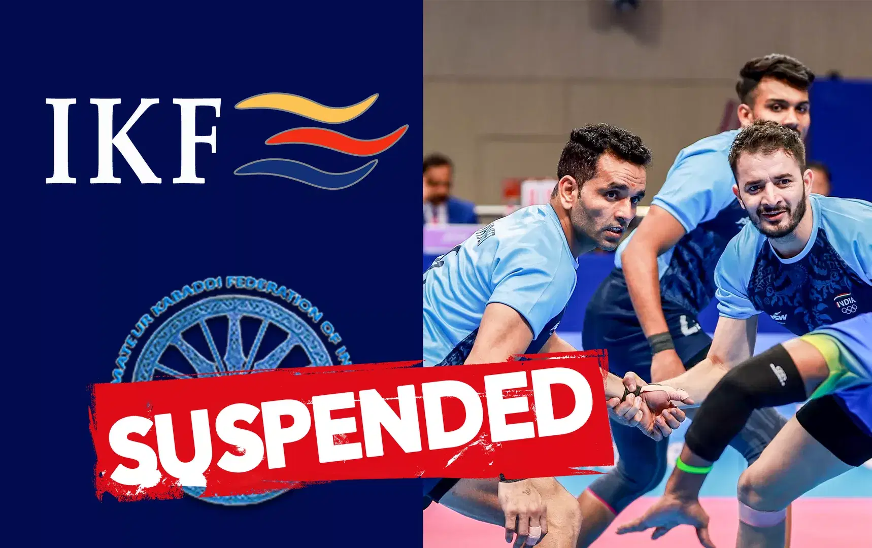 Indian Kabaddi Teams barred from international tournaments by IKF