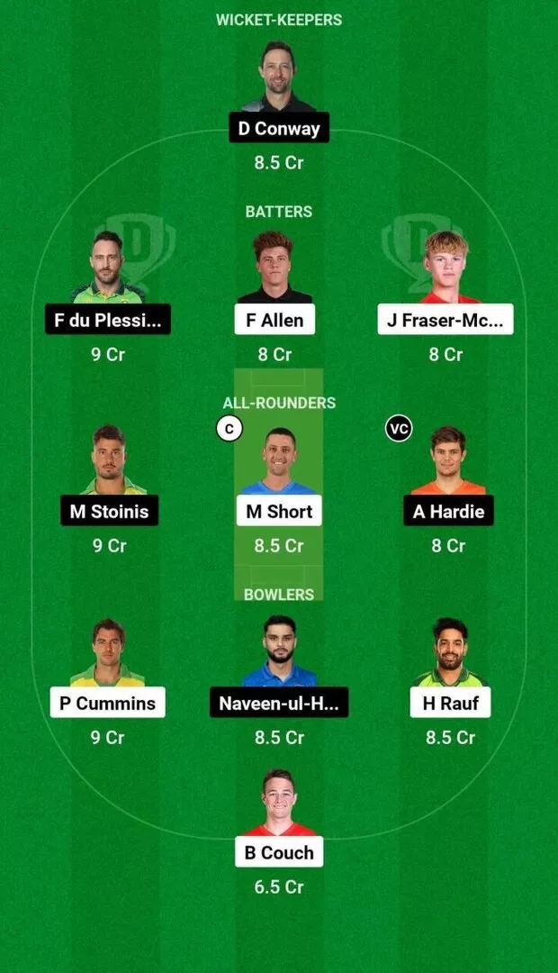 SF vs TEX MLC 2024 Dream11 Team 2