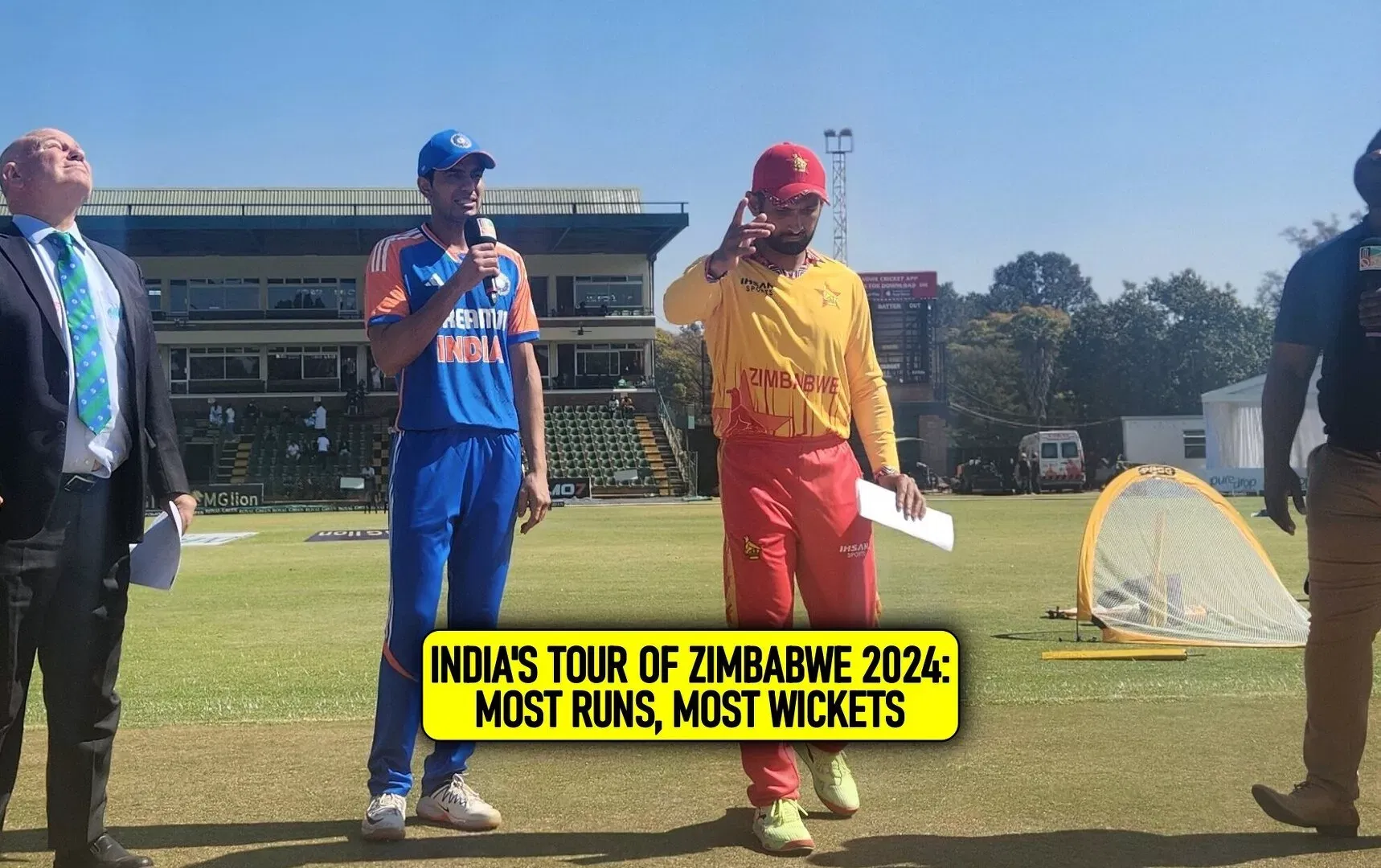 ZIM vs IND 2024: Most runs, most wickets after 4th T20I, Harare