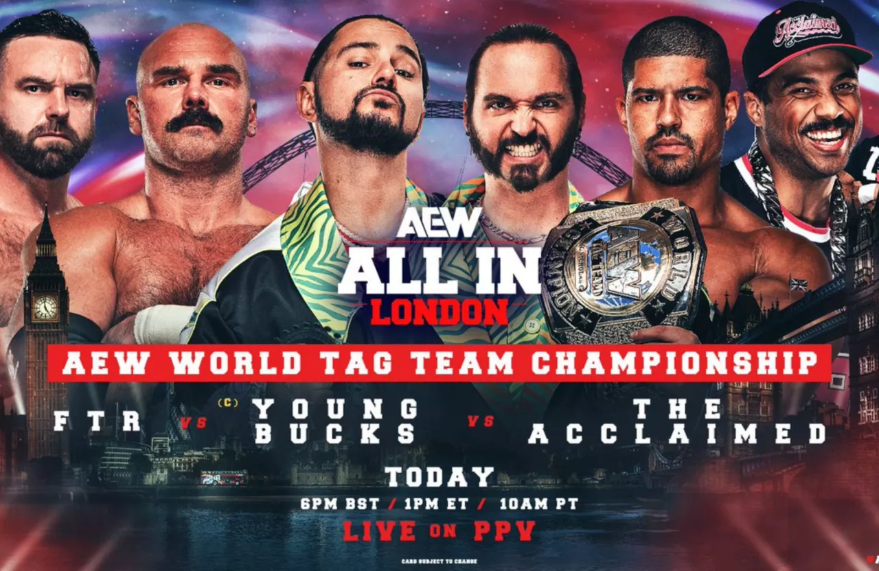 AEW All In 2024 results: Young Bucks retain AEW World Tag Team Championship