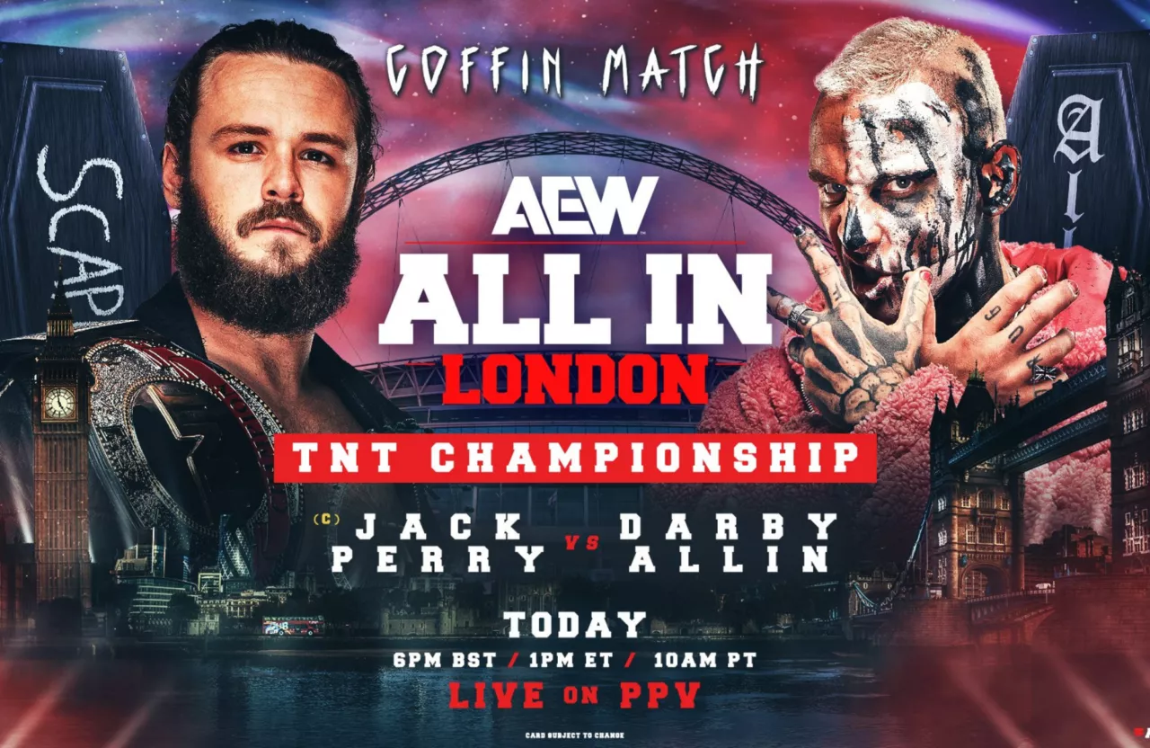 AEW All In 2024 result: Jack Perry retains TNT Championship; Sting returns