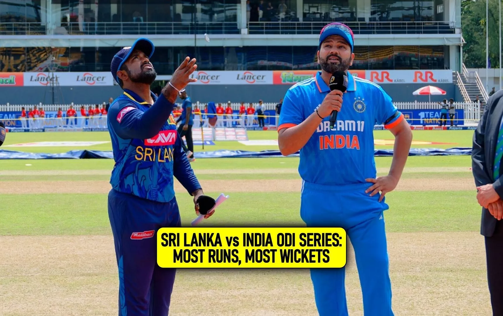 SL vs IND 2024 Most runs, most wickets after 2nd ODI, Colombo