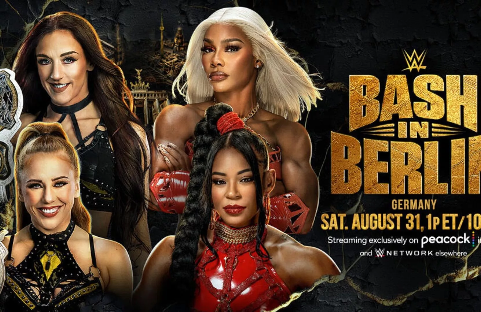 WWE Bash in Berlin 2024 Results Jade Cargill & Bianca Belair win Women