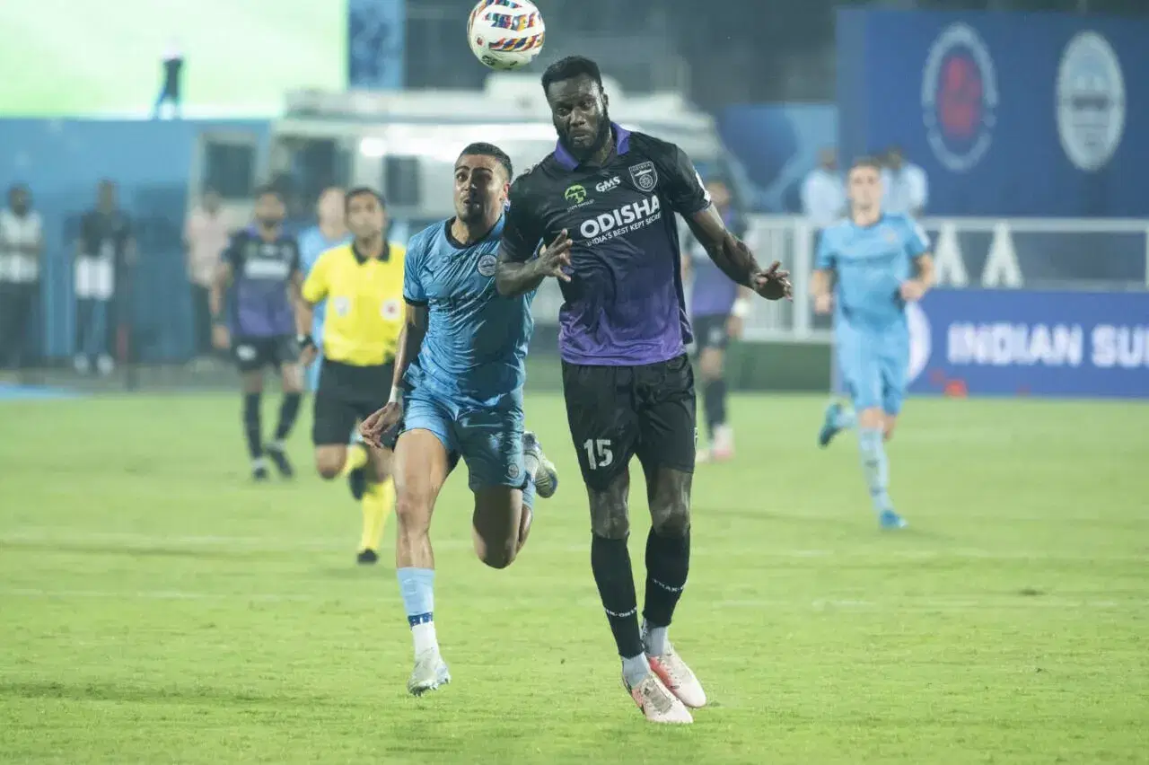 The fact that Mourtada Fall is the all-time leading scorer of headed goals as a centre-back is testimony to his unparalleled prowess. (Courtesy: ISL Media)