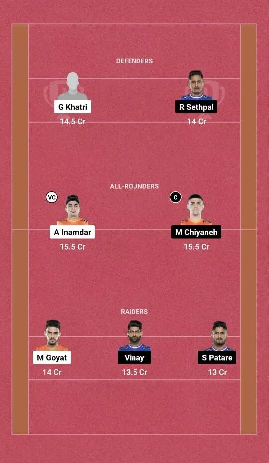 PUN vs HAR Dream11