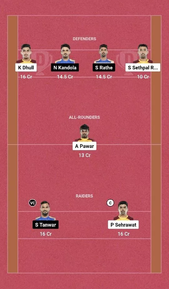 TEL gegen TAM Dream11