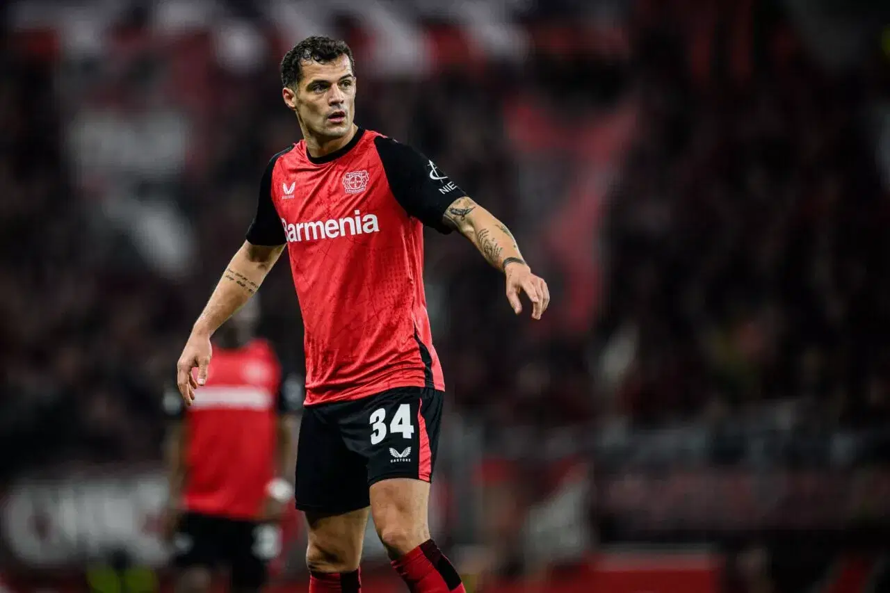 Granit Xhaka Bayer Leverkusen - Bundesliga