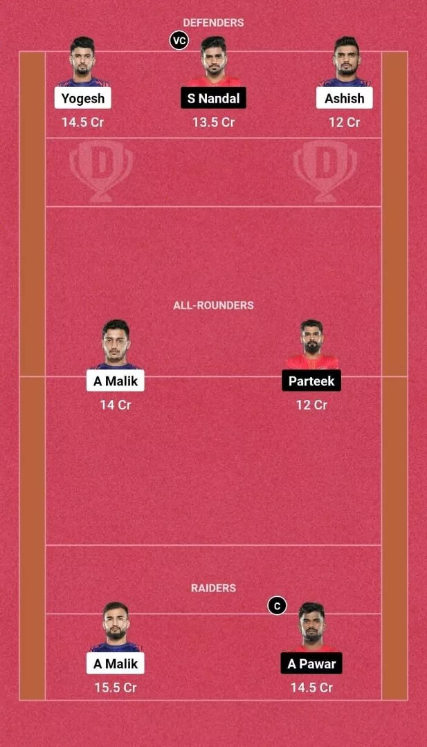 DEL vs BLR Dream11 Prediction