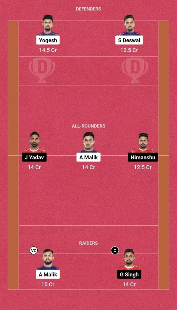 DEL vs GUJ DREAM11 Prediction