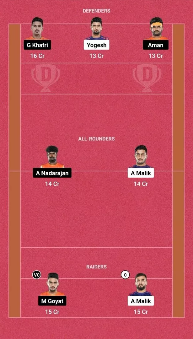 DEL vs PUN DREAM 11 Prediction