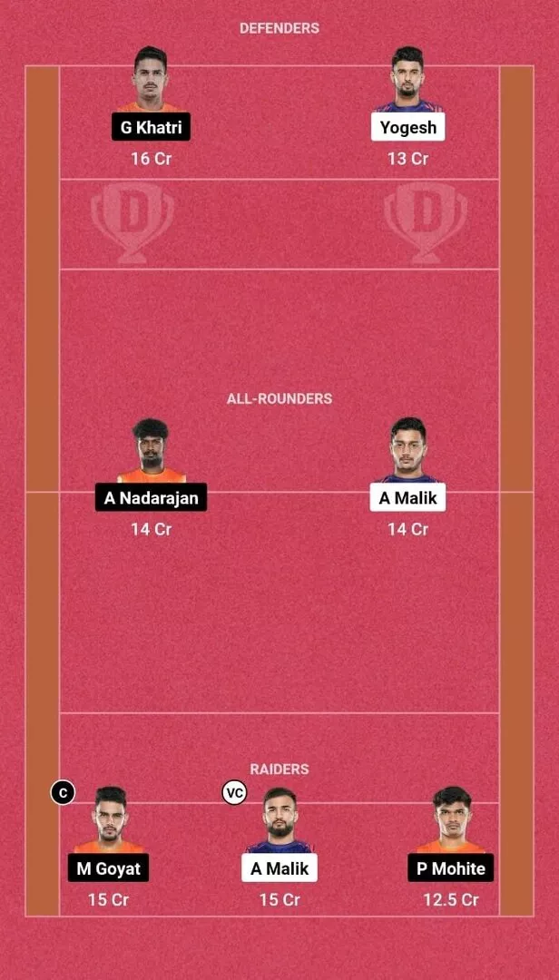 DEL vs PUN DREAM11 Prediction