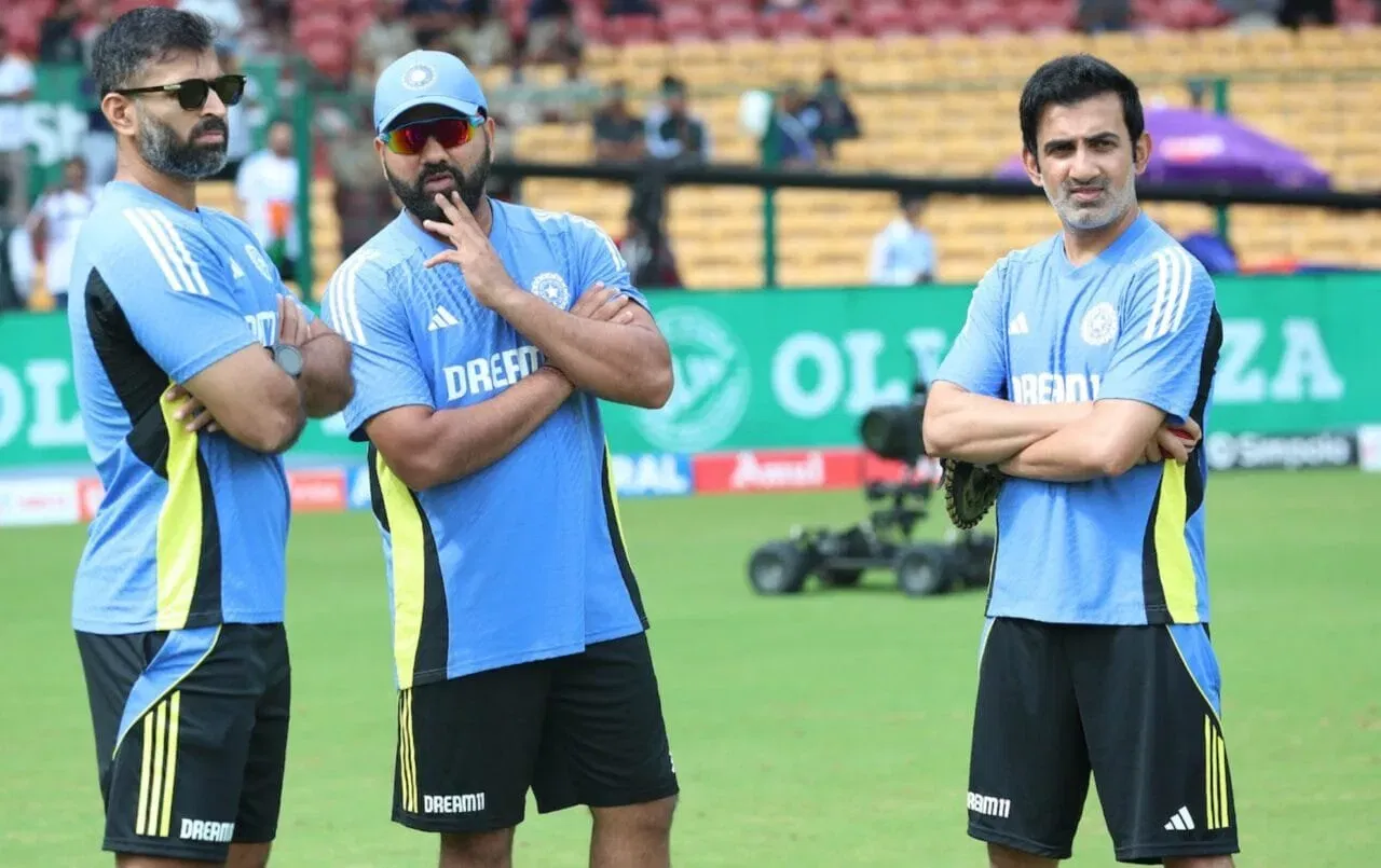 Rohit Sharma, Gautam Gambhir, Abhishek Nayar