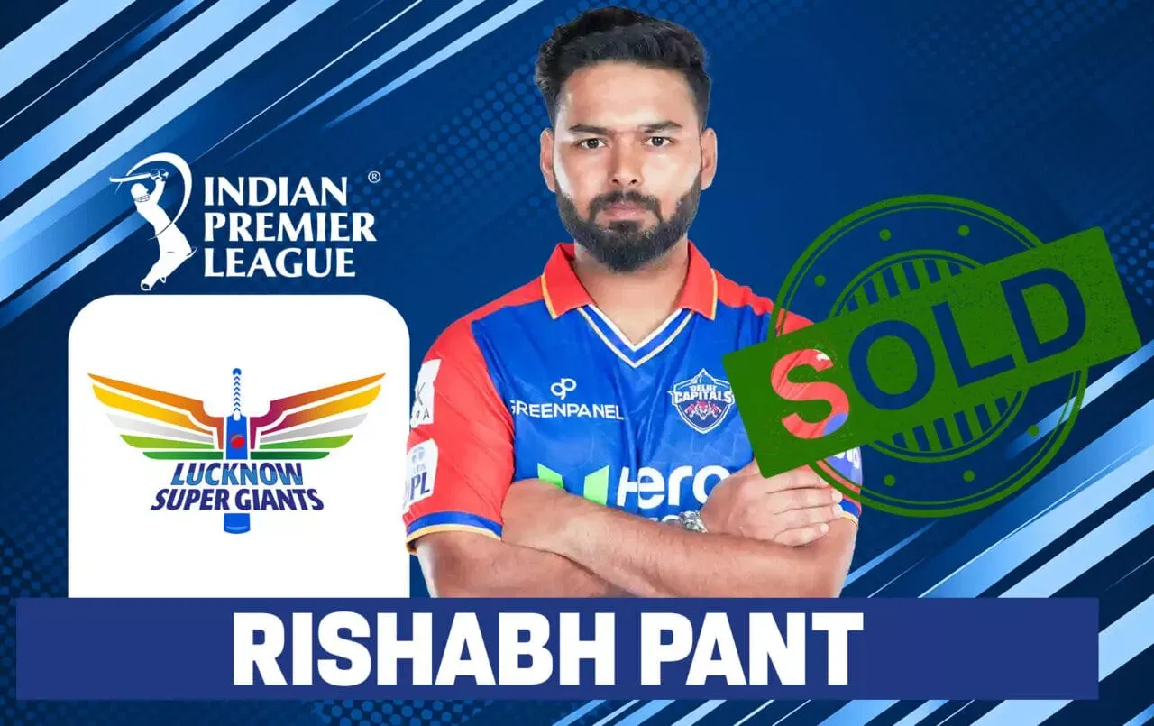 IPL 2025 mega auction: Rishabh Pant breaks Iyer's record, gets sold for 27 crores to LSG