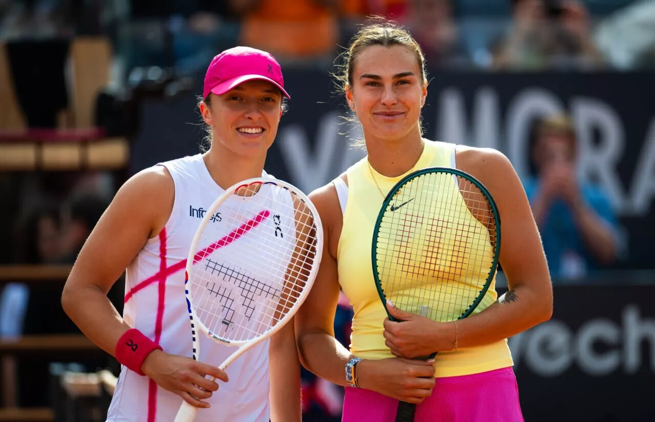 Iga Swiatek and Aryna Sabalenka