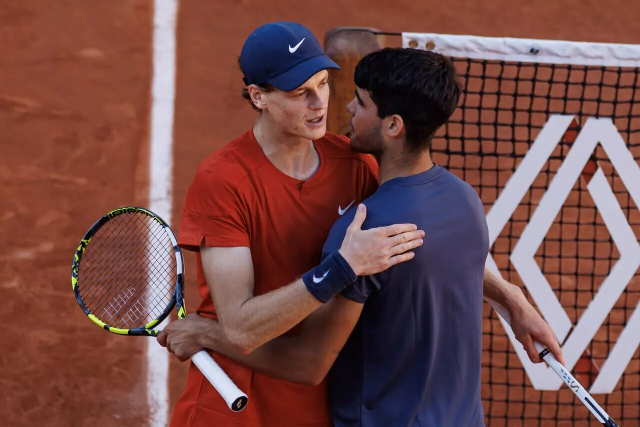 Jannik Sinner and Carlos Alcaraz