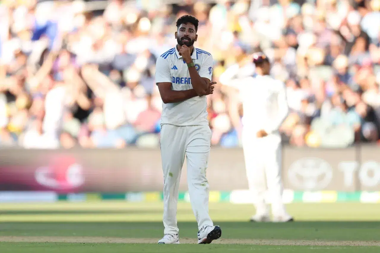 Mohammed Siraj test