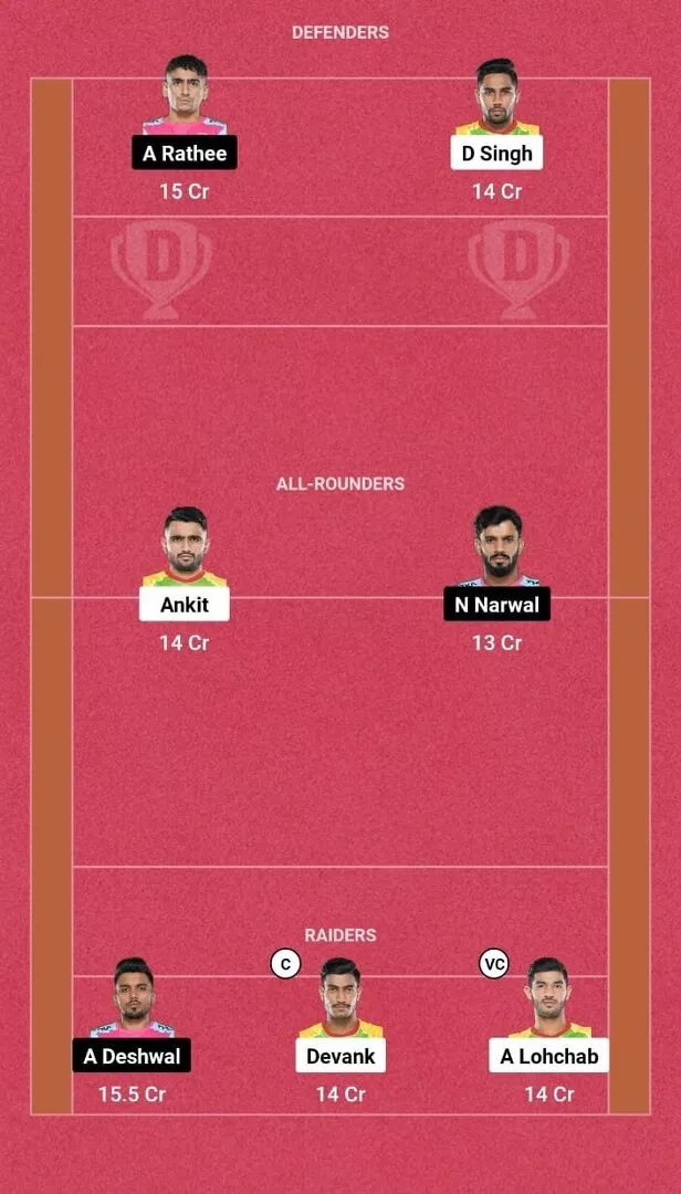 PAT vs JAI DREAM11 Prediction