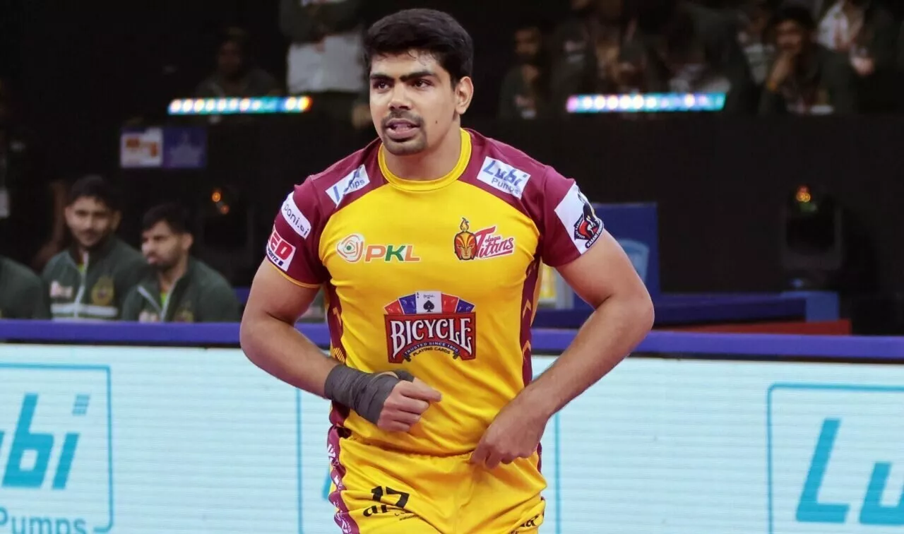 PKL 11: Pawan Sehrawat becomes 3rd raider to reach 1300 raid points in Pro Kabaddi history