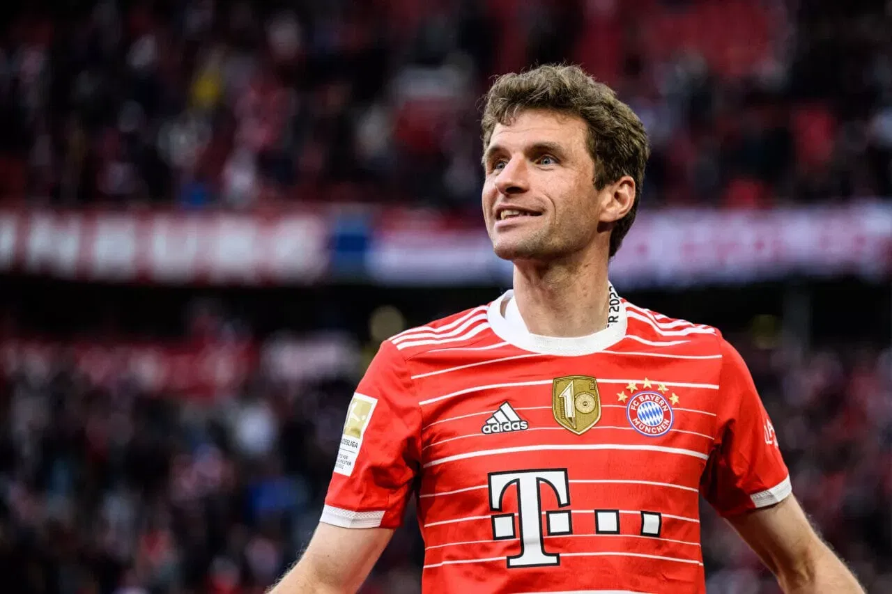 Thomas Muller Bayern Munich Bundesliga