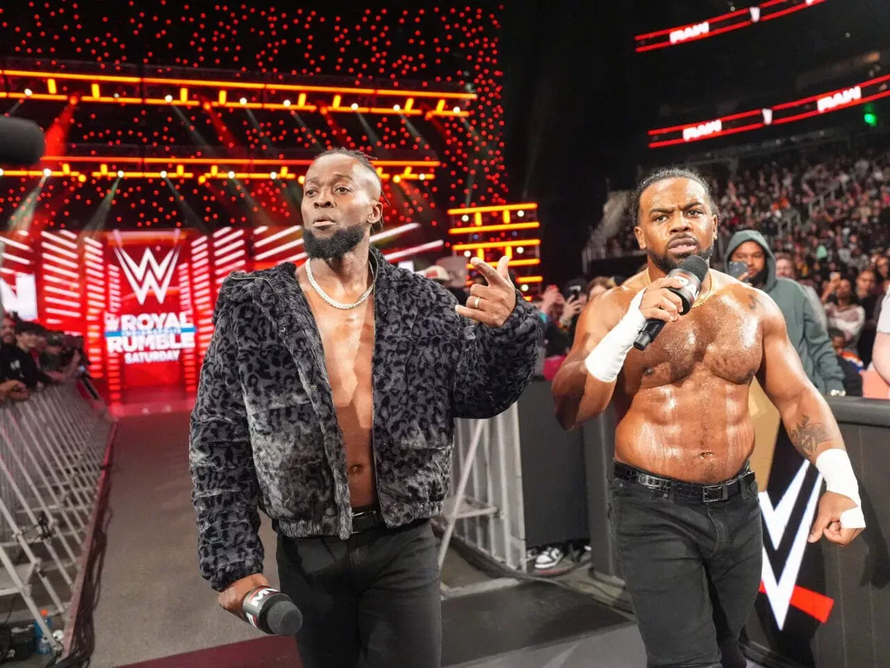 The New Day Kofi Kingston and Xavier Woods