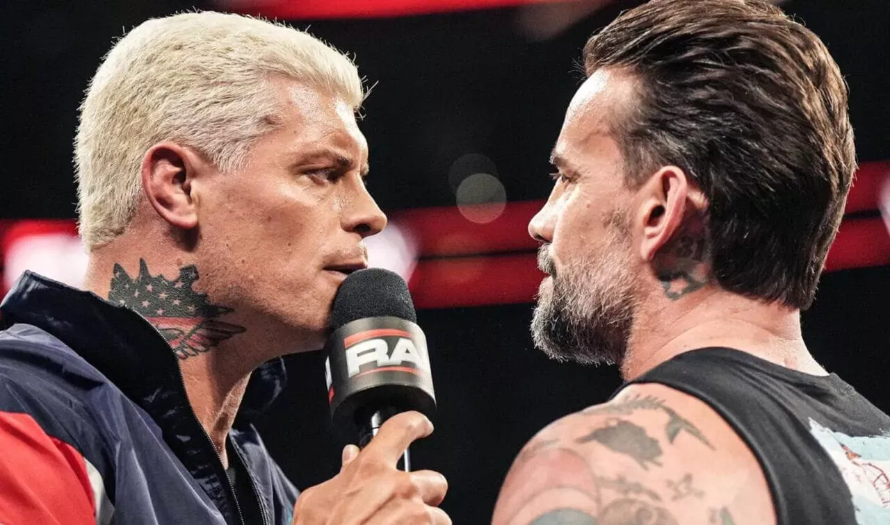 Cody Rhodes CM Punk WWE RAW