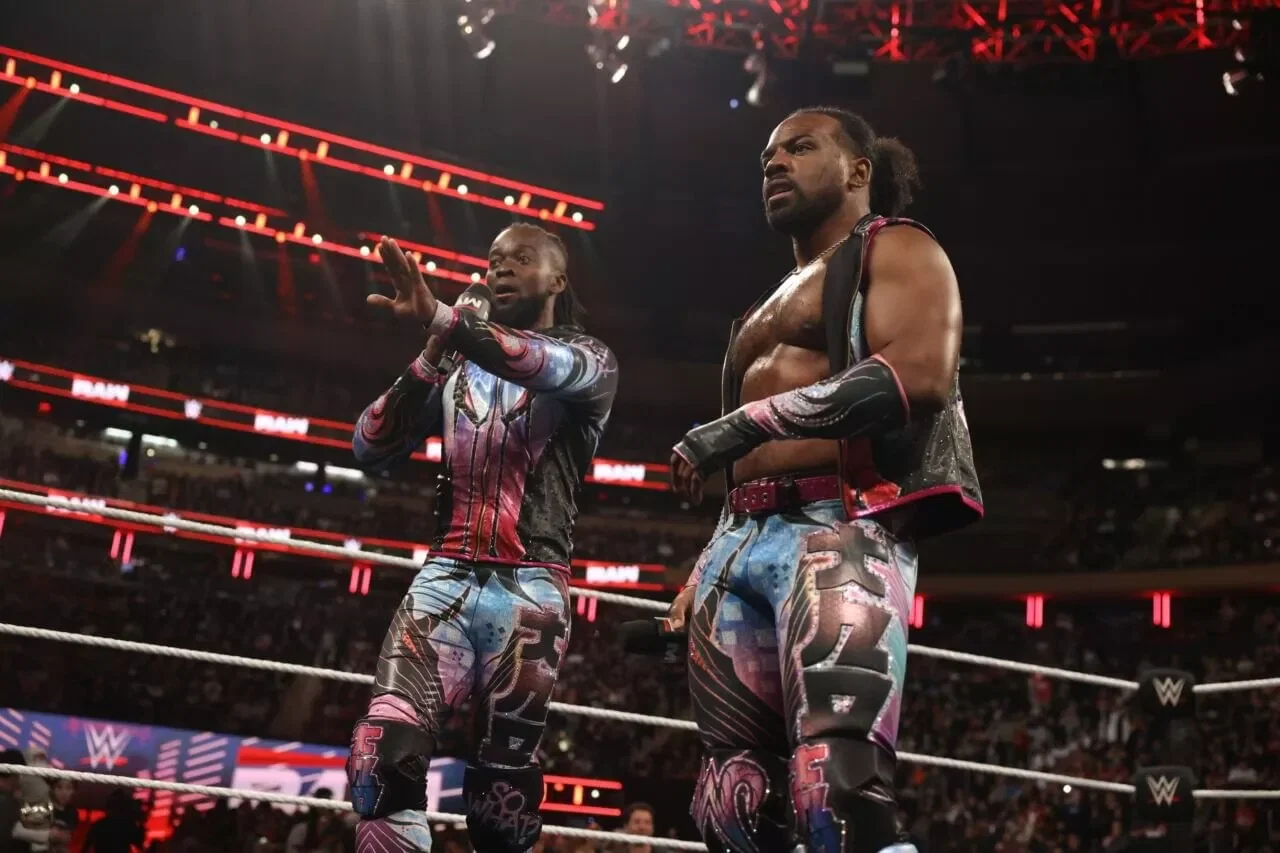 Kofi Kingston and Xavier Woods The New Day WWE RAW