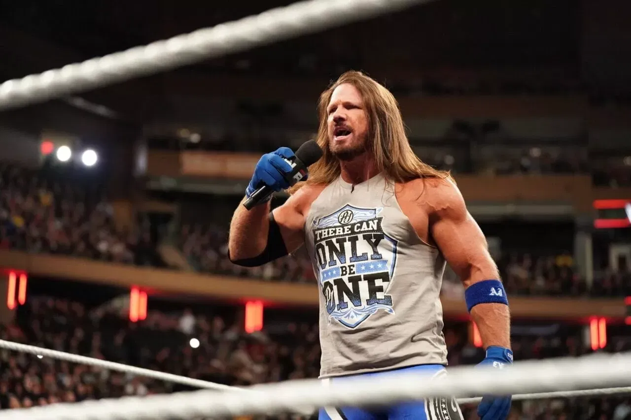 AJ Styles WWE RAW