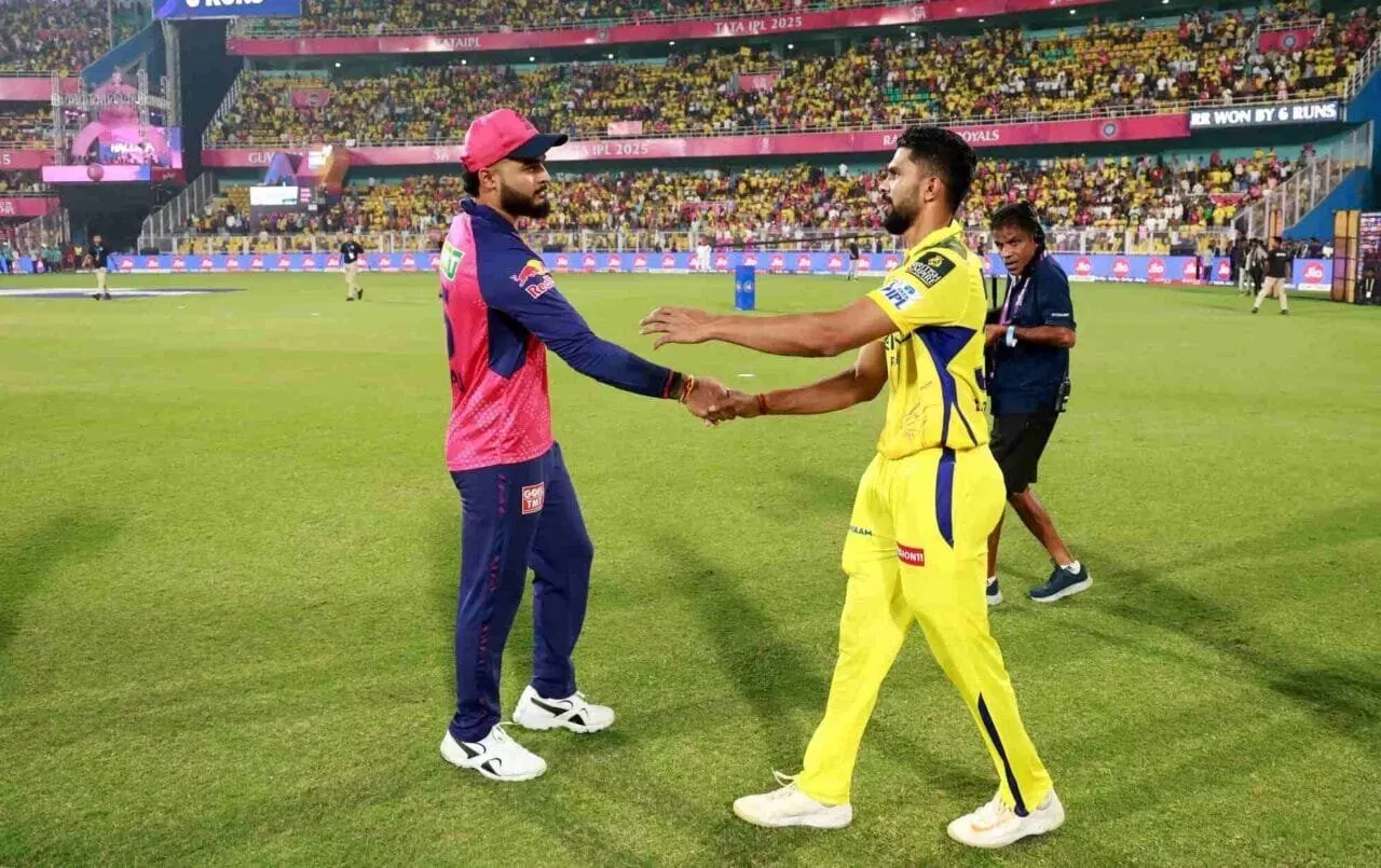 Riyan Parag, Ruturaj Gaikwad, RR vs CSK, IPL 2025