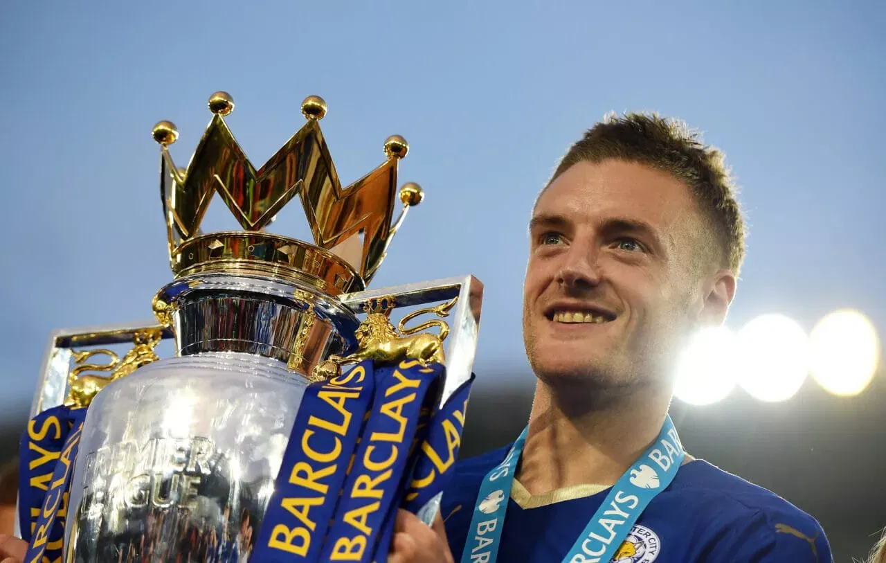 Jamie Vardy of Leicester City Premier League