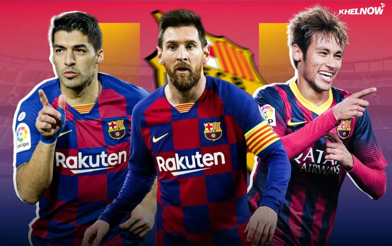 Luis Suarez, neymar Lionel Messi FC Barcelona