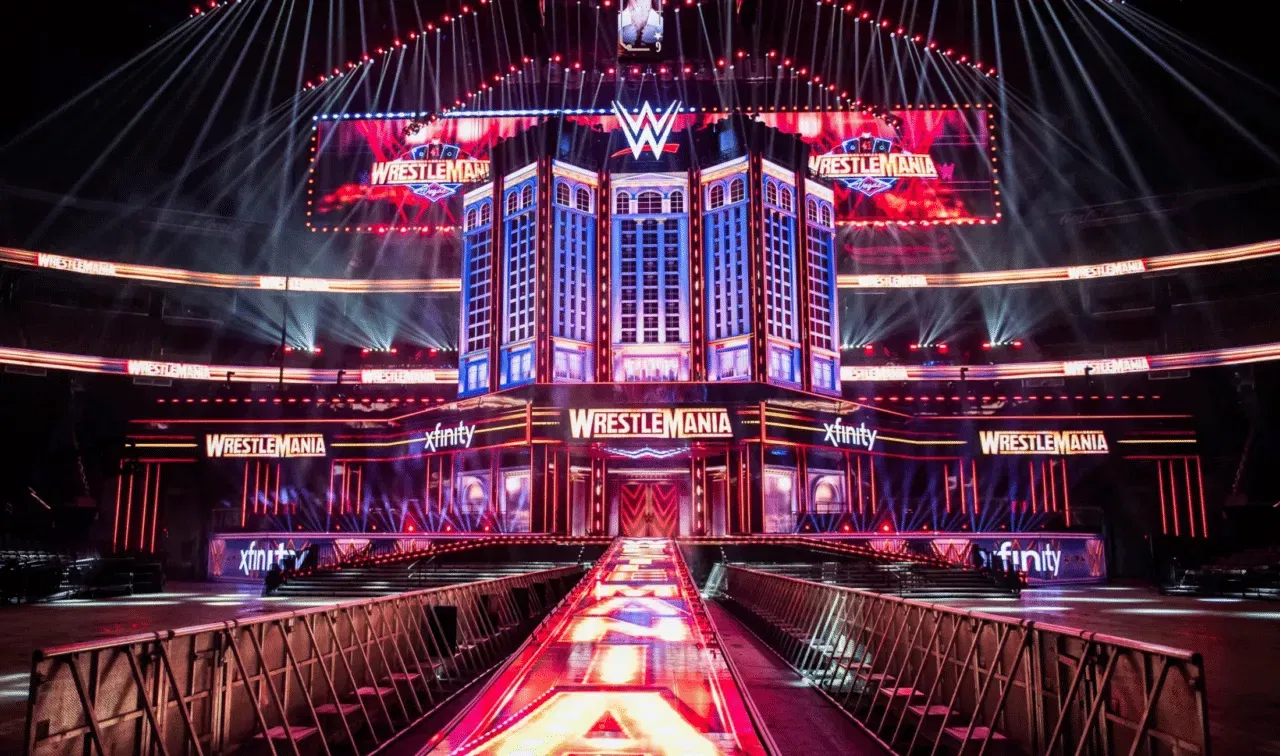 WWE WrestleMania 41 set