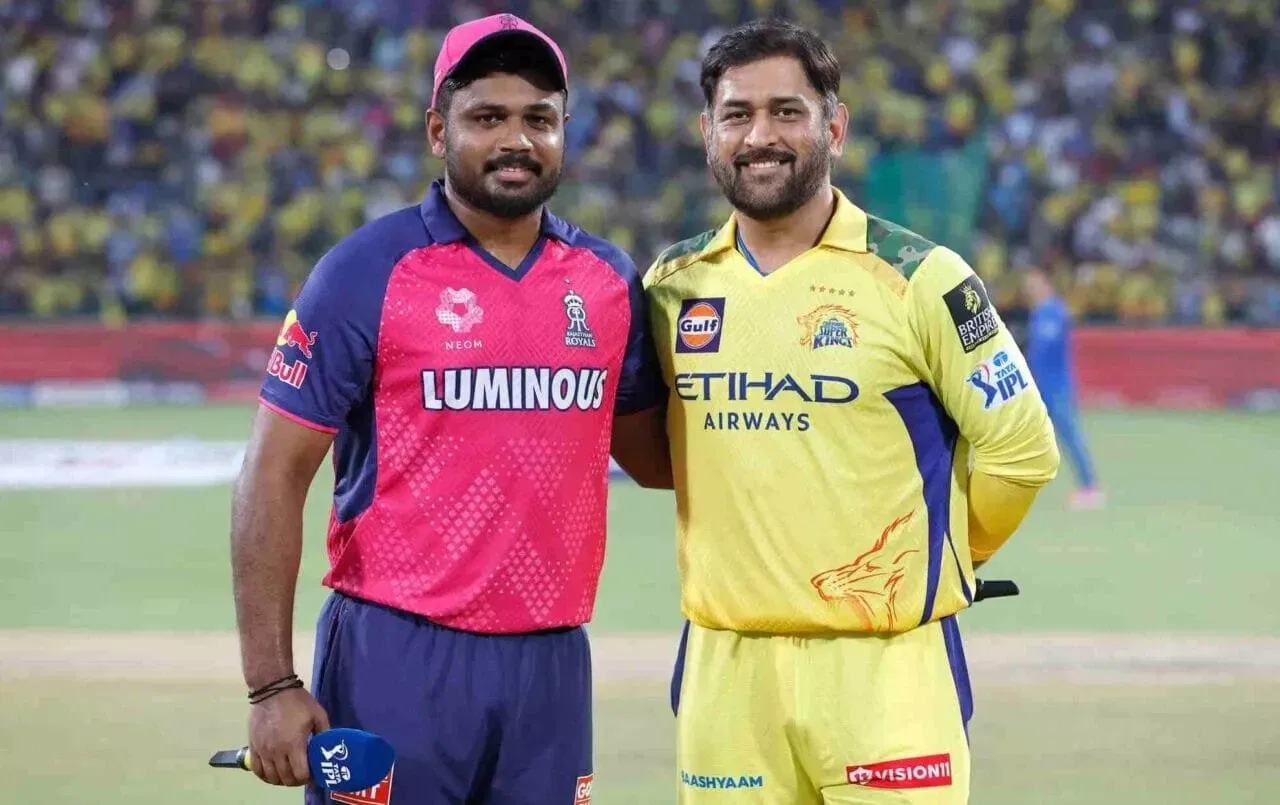 IPL 2025, CSK vs RR, MS Dhoni, Sanju Samson