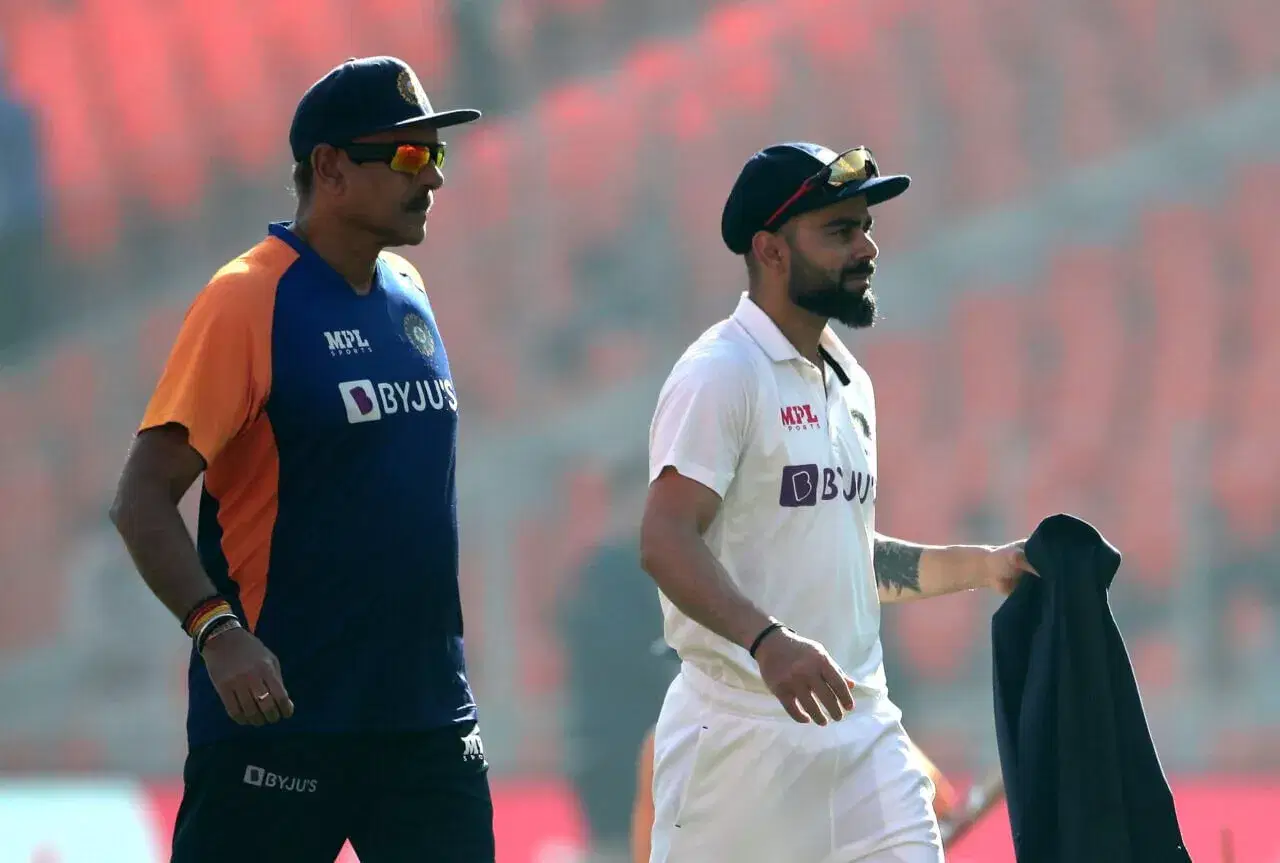 Virat Kohli, Ravi Shastri