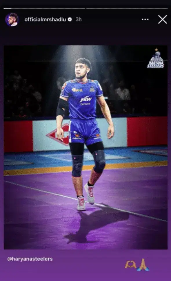 PKL 12: Mohammadreza Shadloui reacts after getting released by Haryana Steelers before auction