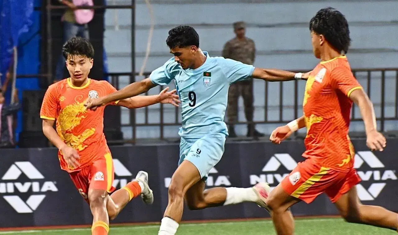 Bangladesh reach SAFF U19 Championship 2025 semis with 3-0 win over Bhutan; India, Nepal also confirm last-four spots after big wins.