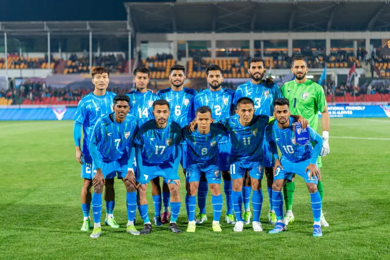 Indian football team India vs Maldives - FIFA International Friendly
